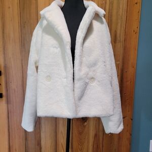 Elegant White Women's Jacket